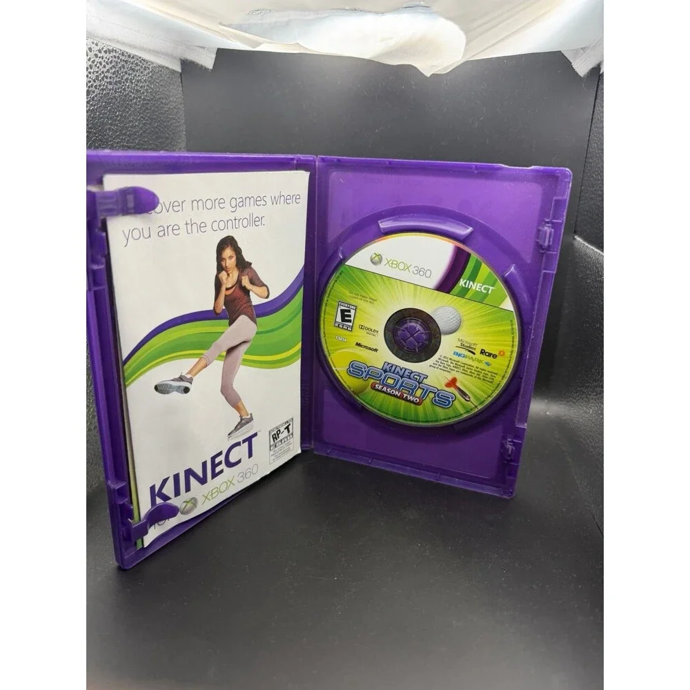 Kinect Sports: Season Two (Xbox 360) CIB COMPLETE & TESTED